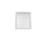 Ekena Millwork Vertical Surface Mount PVC Gable Vent: Functional, w/ 2"W x 2"P Brickmould Sill Frame, 24"W x 26"H GVPVE24X2603SF - alternate 1